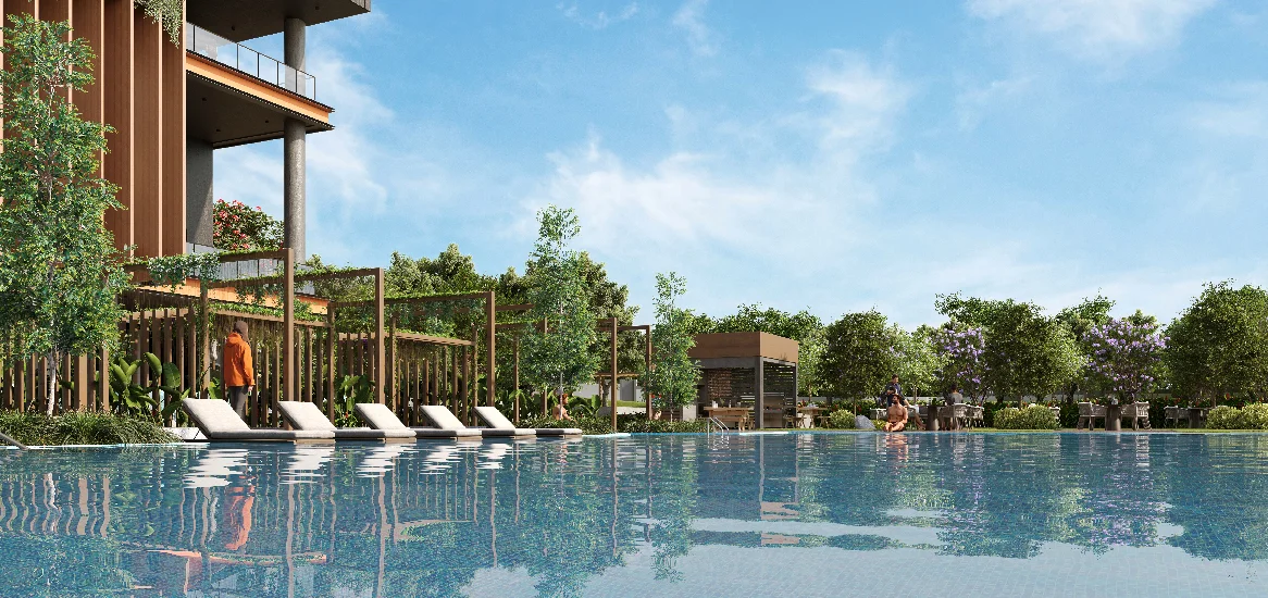 Godrej Parkshire swimming pool