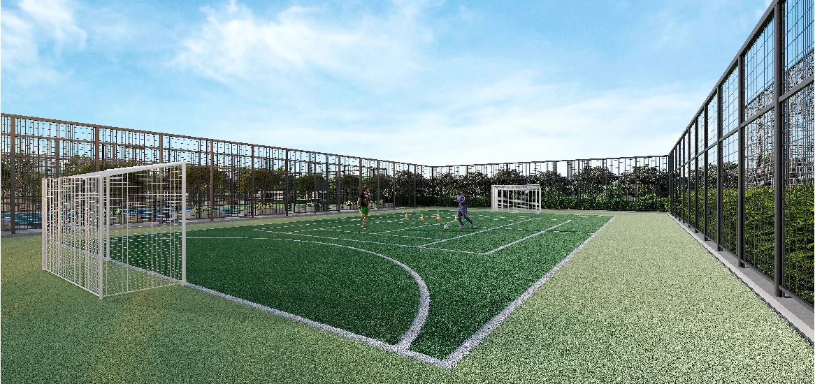 Godrej Parkshire tennis and futsal court